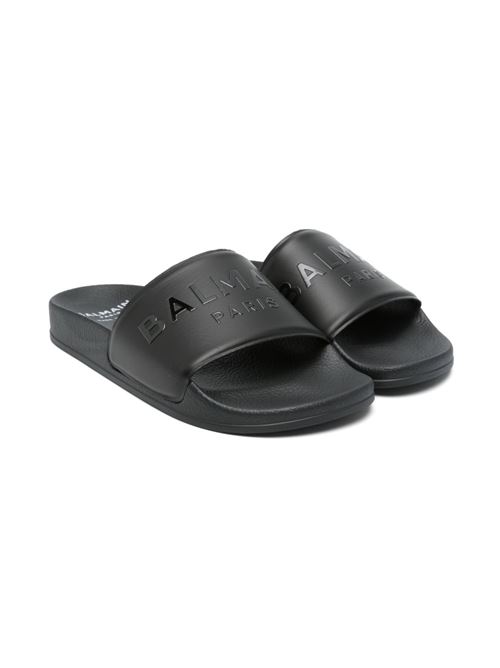 Ciabatta unisex in gomma BALMAIN Kids | BW0R36Z2987930NE
